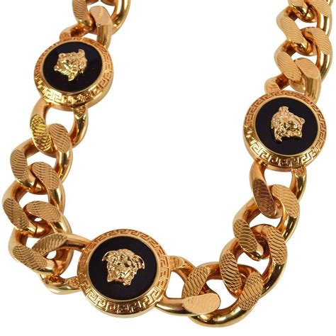 versace replica mens jewelry|Versace gold jewelry for men.